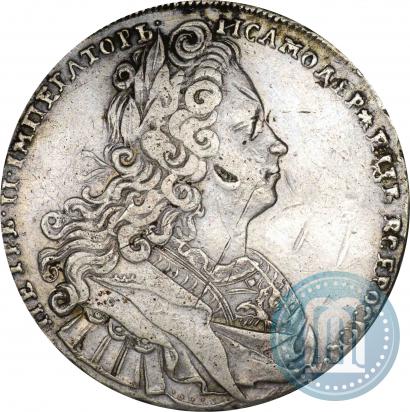 Фото 1 рубль 1728 года  "Тип 1727"