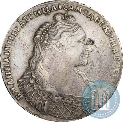 Picture 1 rouble 1737 year  "Type of 1735"