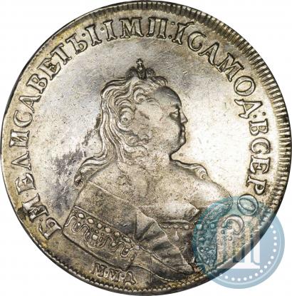 Picture 1 rouble 1744 year ММД 