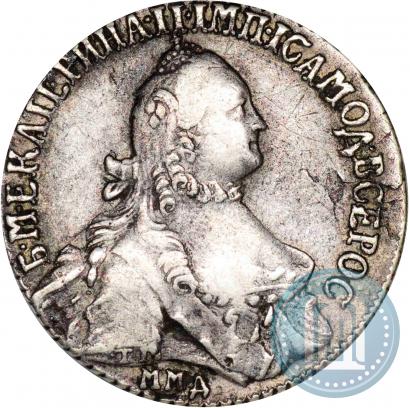 Фото Полуполтинник 1765 года ММД-EI-Т.I. 