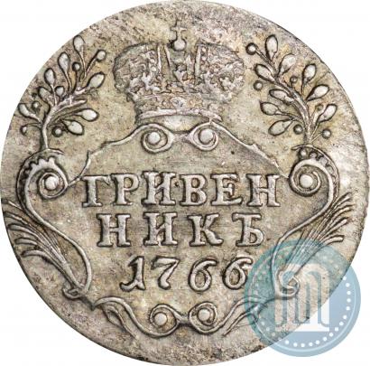 Picture Grivennik 1766 year СПБ 