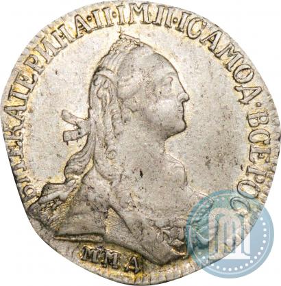 Picture Grivennik 1768 year ММД 