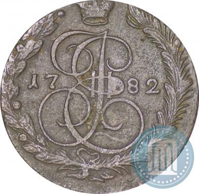 Фото 5 копеек 1782 года ЕМ 