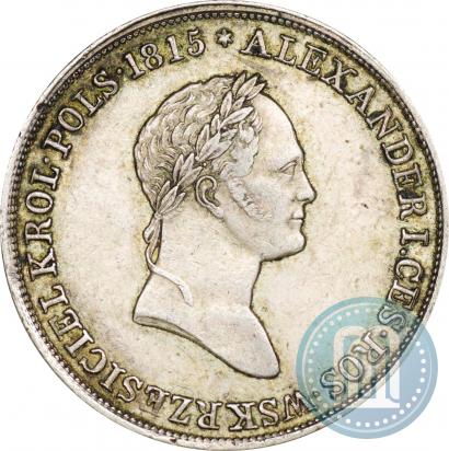 Picture 5 złotych 1830 year KG 