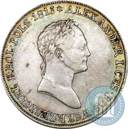 Фото 5 злотых 1832 года KG 