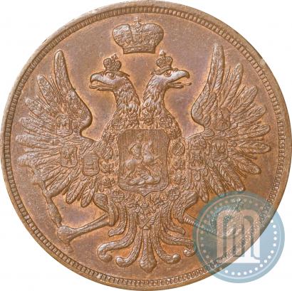 Picture 3 kopecks 1858 year ВМ 