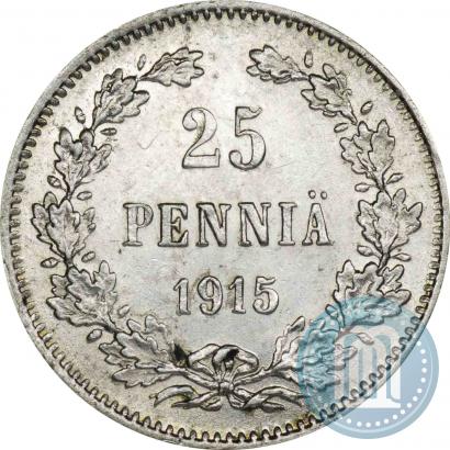 Фото 25 пенни 1915 года S 