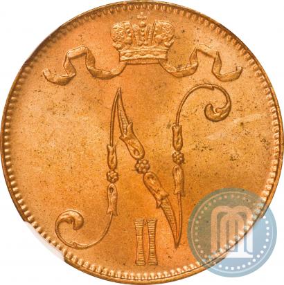 Фото 5 пенни 1916 года  