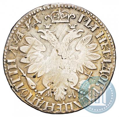 Picture Poltina 1704 year МД "Portrait by F. Alekseev"
