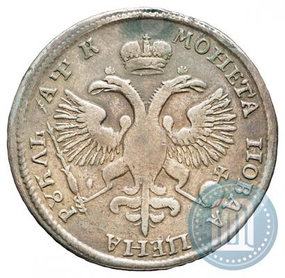 Фото 1 рубль 1720 года OK "Портрет в латах"