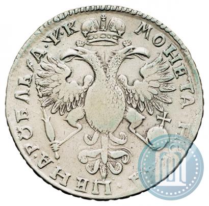 Picture 1 rouble 1720 year  "Portrait in armour"