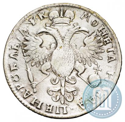 Picture 1 rouble 1720 year K "Portrait with shoulder straps"