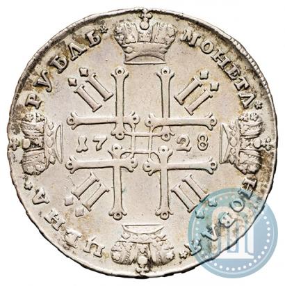 Фото 1 рубль 1728 года  "Тип 1728"