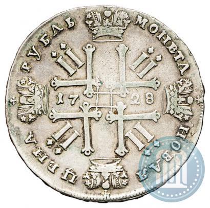 Picture 1 rouble 1728 year  "Type of 1728"