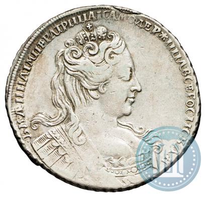Picture 1 rouble 1731 year  