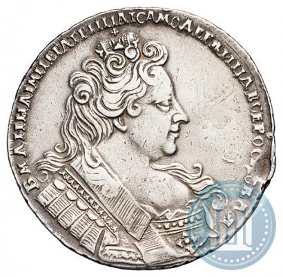 Picture 1 rouble 1731 year  
