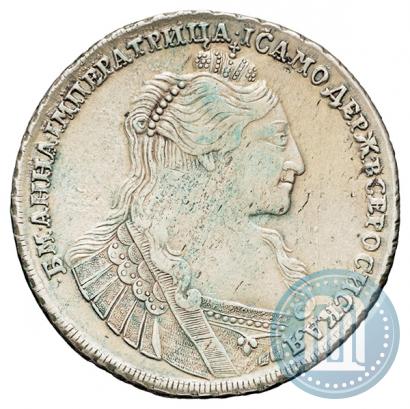 Picture 1 rouble 1734 year  "Type of 1735"