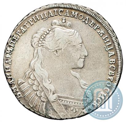 Фото 1 рубль 1735 года  