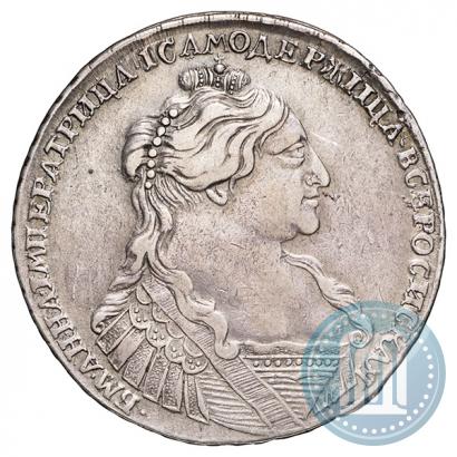 Picture 1 rouble 1736 year  "Type of 1735"