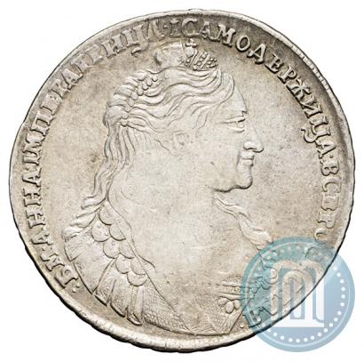 Picture 1 rouble 1737 year  "Type of 1735"