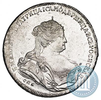 Picture 1 rouble 1738 year СПБ "Petersburg type"