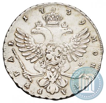 Picture 1 rouble 1739 year СПБ "Petersburg type"