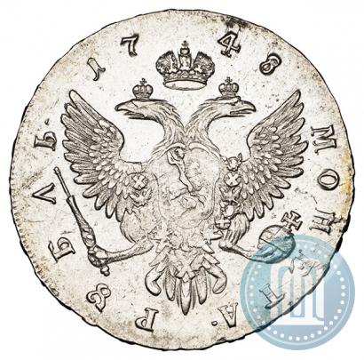 Picture 1 rouble 1748 year ММД 