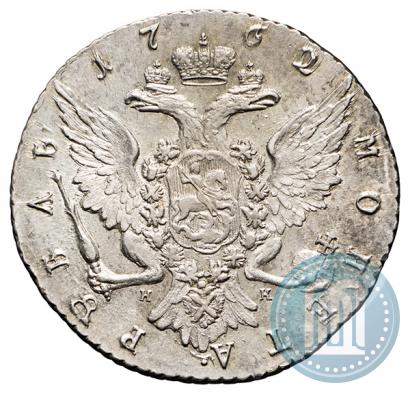 Picture 1 rouble 1762 year СПБ-НК 