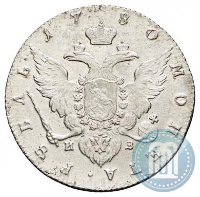 Фото 1 рубль 1780 года СПБ-ИЗ 