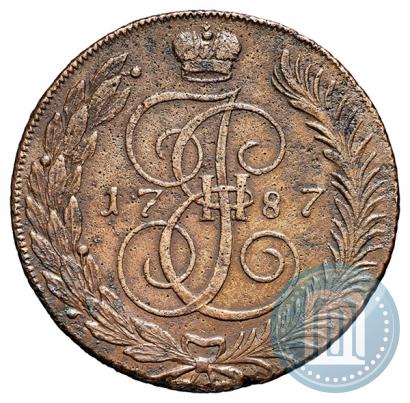 Фото 5 копеек 1787 года ТМ 