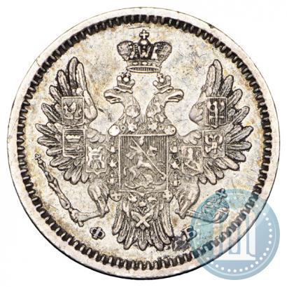 Picture 5 kopecks 1856 year СПБ-ФБ 