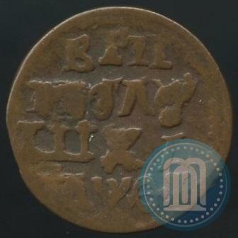 Фото Полушка 1719 года  