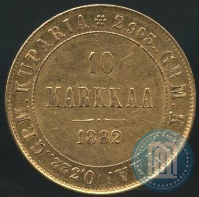 Фото 10 марок 1882 года S 