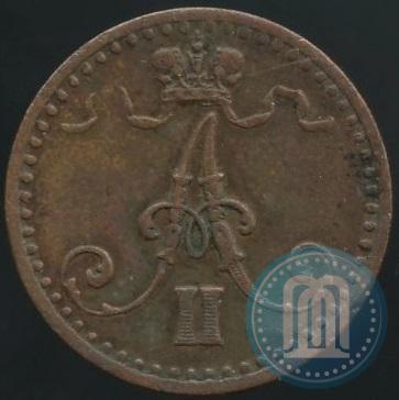 Picture 1 penni 1867 year  