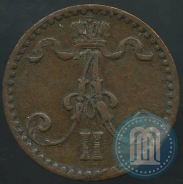 Picture 1 penni 1869 year  