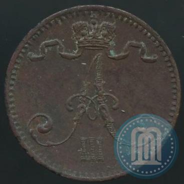Фото 1 пенни 1882 года  