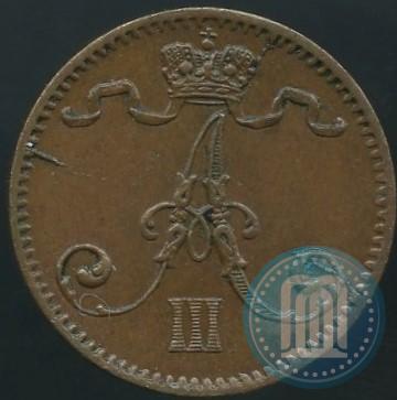Фото 1 пенни 1884 года  