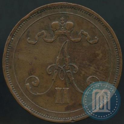 Picture 10 pennia 1876 year  