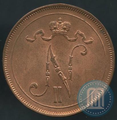Picture 10 pennia 1916 year  