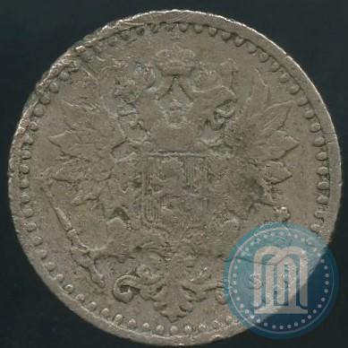 Picture 25 pennia 1866 year S 