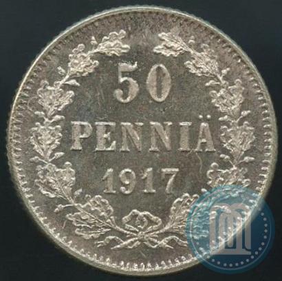 Picture 50 pennia 1917 year S 