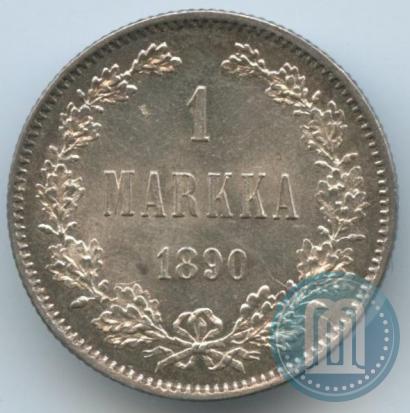 Picture 1 markka 1890 year L 