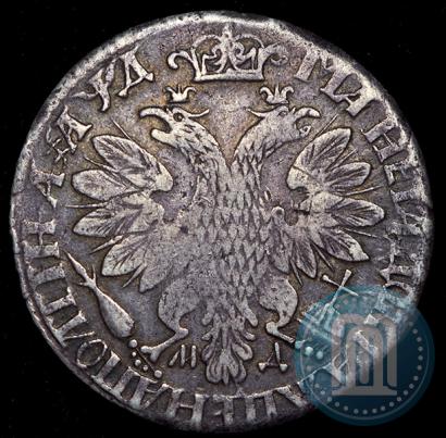 Фото Полтина 1704 года МД "Портрет работы Ф. Алексеева"