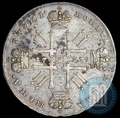 Picture 1 rouble 1727 year  "Moscow type"