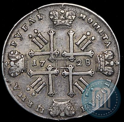 Picture 1 rouble 1728 year  "Type of 1728"