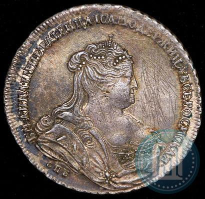 Picture 1 rouble 1738 year СПБ "Petersburg type"