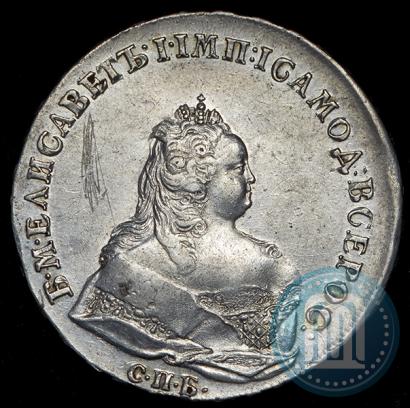 Picture 1 rouble 1742 year СПБ 