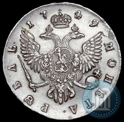 Picture 1 rouble 1749 year СПБ 