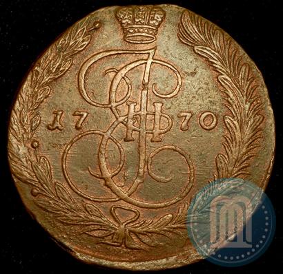 Picture 5 kopecks 1770 year ЕМ 