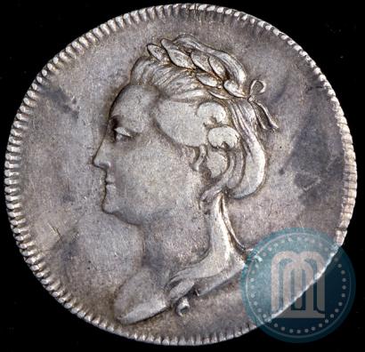 Picture Token Coin 1782 year  "Monument to Peter the Great in Saint-Petersburg"